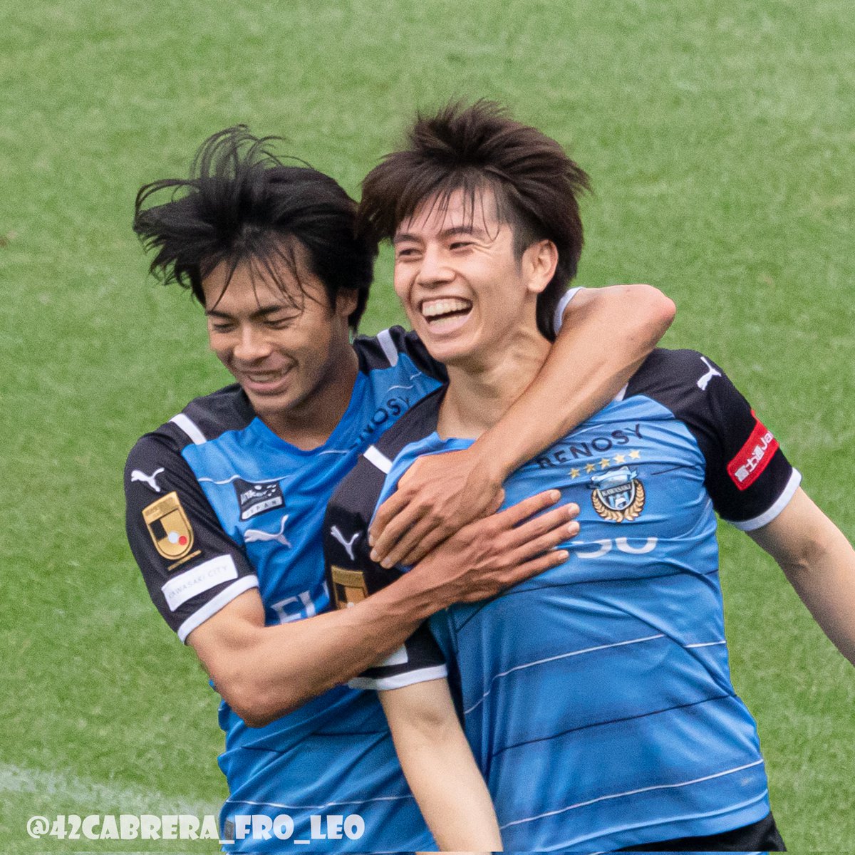ありがとう！鷺沼兄弟最高だぜ! #日本代表 #田中碧 #三笘薫 #frontale
