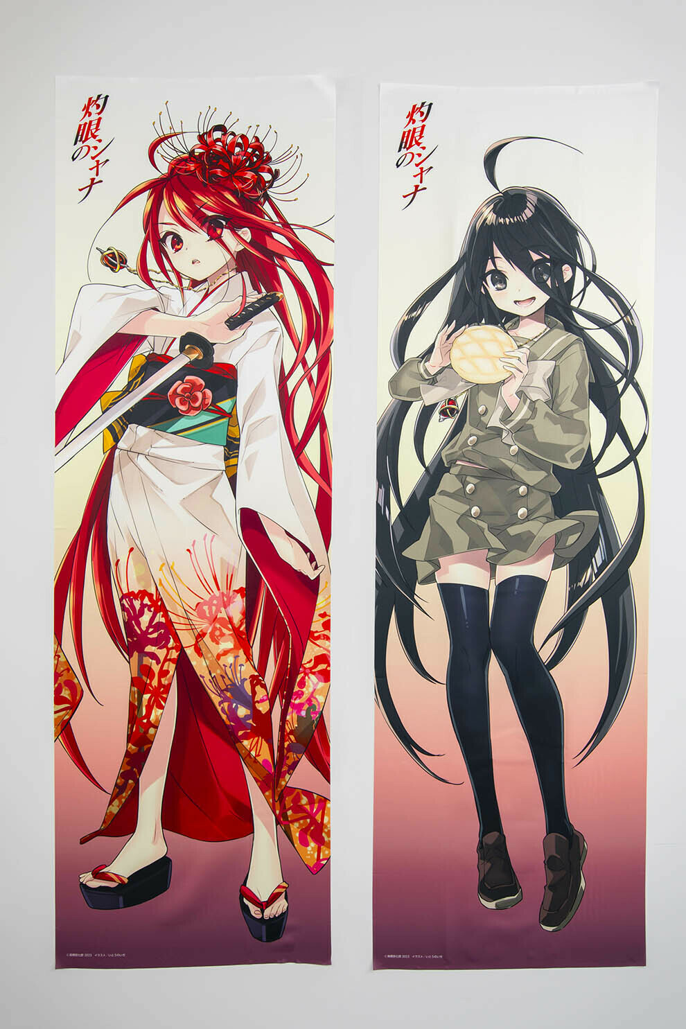 z*o様 『灼眼のシャナ』20周年記念オンラインくじ S賞等身大布ポスター