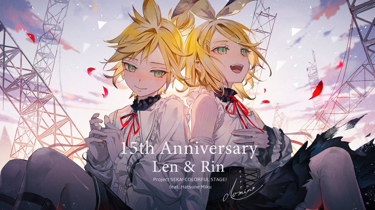 ㊗️本日12月27日は バーチャル・シンガー🎤 鏡音リン & 鏡音レンの15