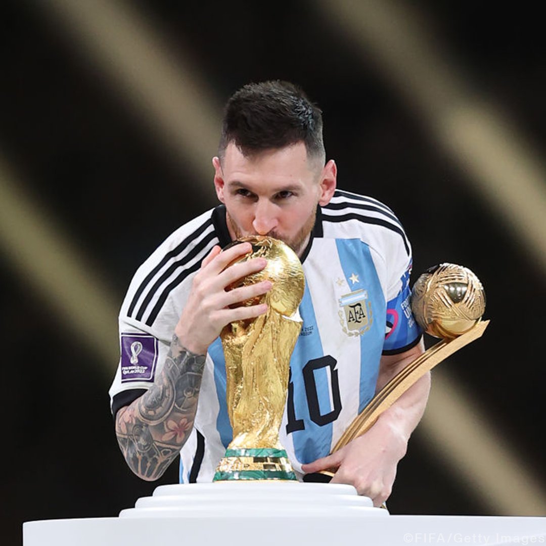 FIFAWorldCup #Qatar2022 【表彰】 大会最優秀選手に輝いたのは