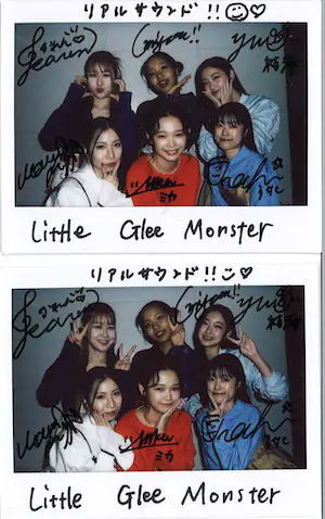 🎁フォロー＆RTでプレゼント🎁】 Little Glee Monsterサイン入りチェキ