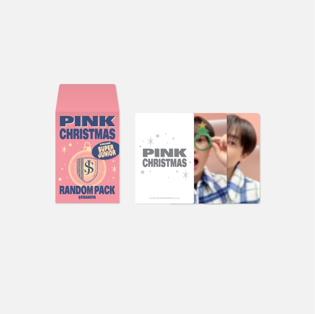 PINK CHRISTMAS RANDOM PACK @ KWANGYA from #SUPERJUNIOR OFFICIAL MD