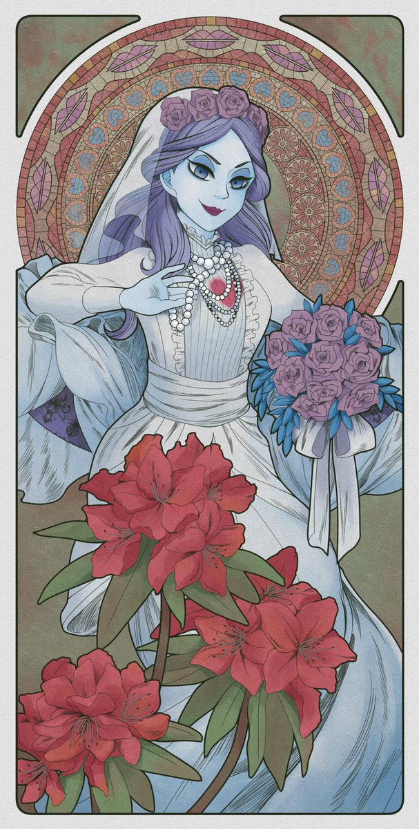 現在ディズニーリゾート公式インスタで開催中のファンアート企画に参加