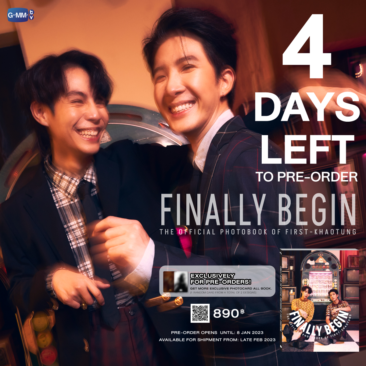 FINALLY BEGIN FirstKhaotung 写真集 Pics of First & Khaotung