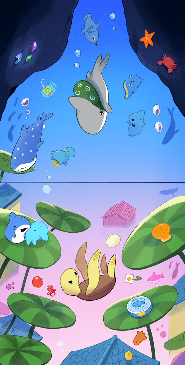 おでかけ子ザメ オンラインくじ、スタートしました！ 描き下ろしの絵本