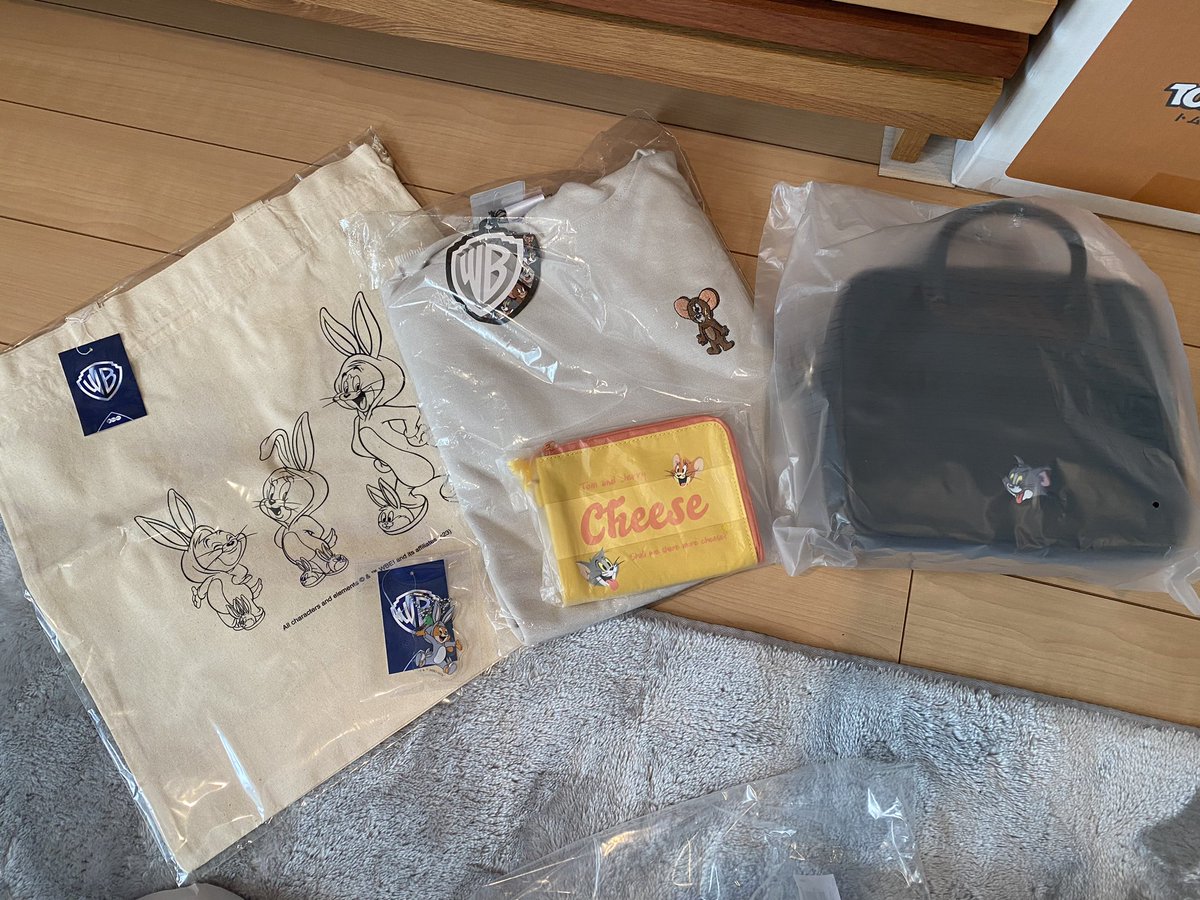 トムとジェリーの5000円の福袋届いたー♡♡全部かわいい満足