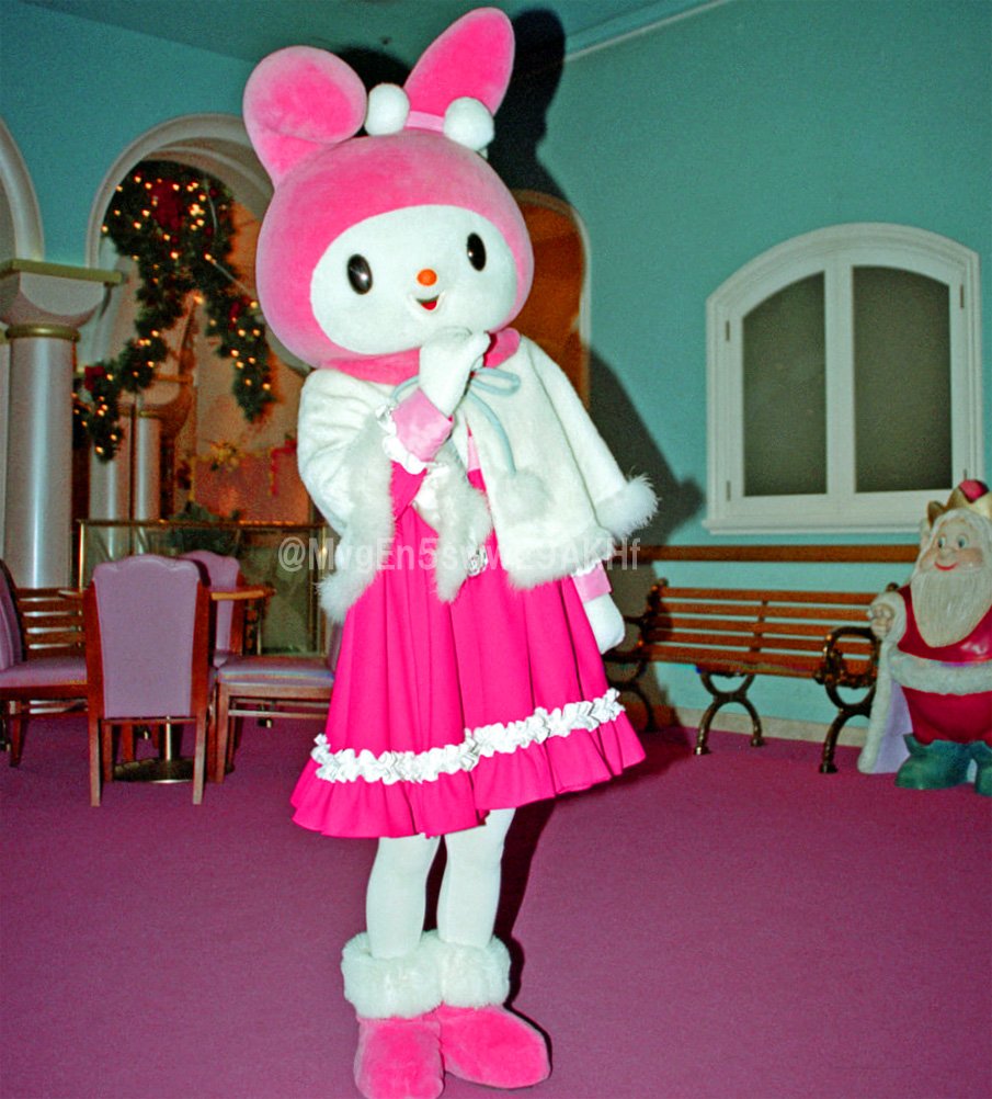 1996年 #サンリオピューロランド 4階「ティーラウンジ」周辺で