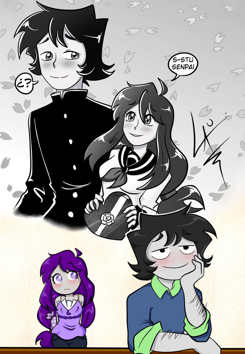 Happy Valentine's day ^v^ This was supposed to be a funny manga