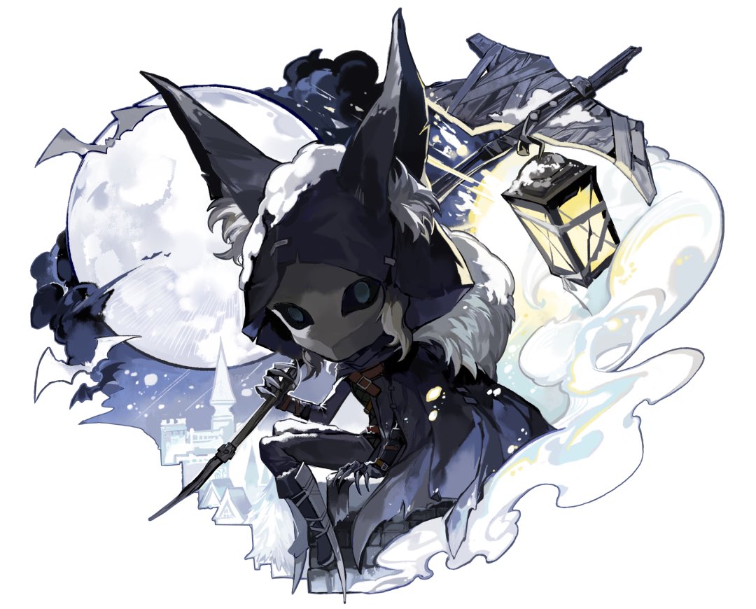 新ハンター】三面図&背景ストーリー ▶︎夜の番人(イタカ)