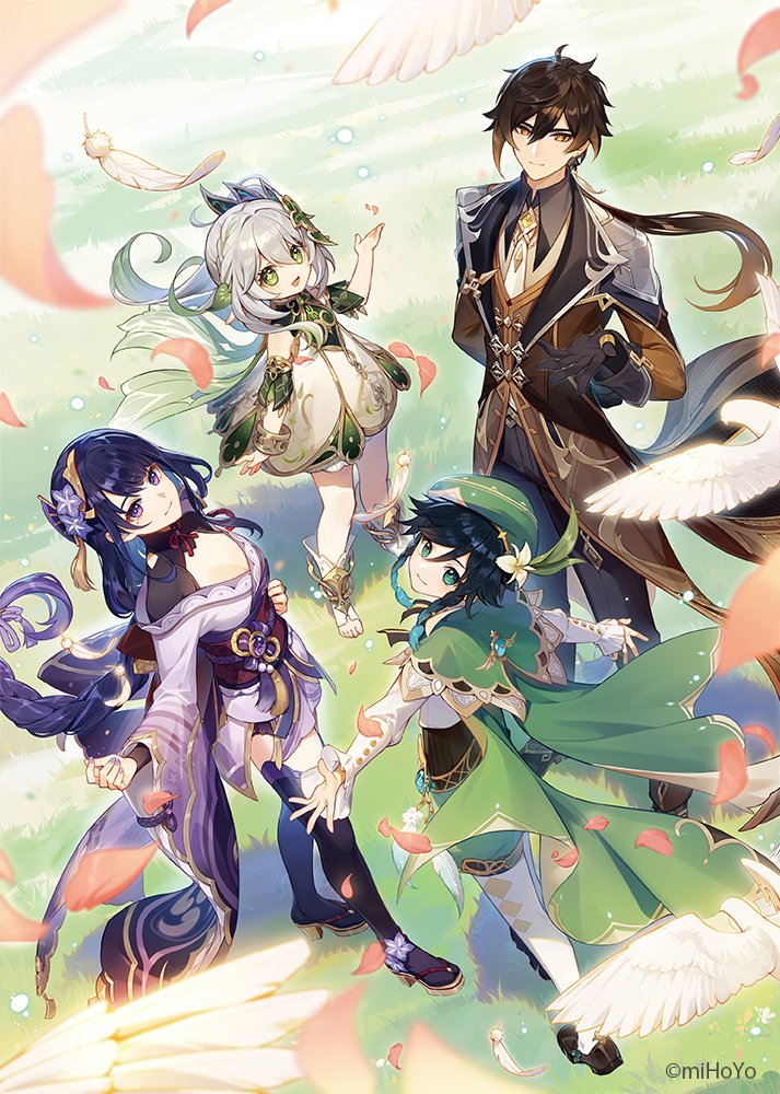 原神 ファンブック」がPASH!編集部より2023年春発売決定！ 表紙を飾る