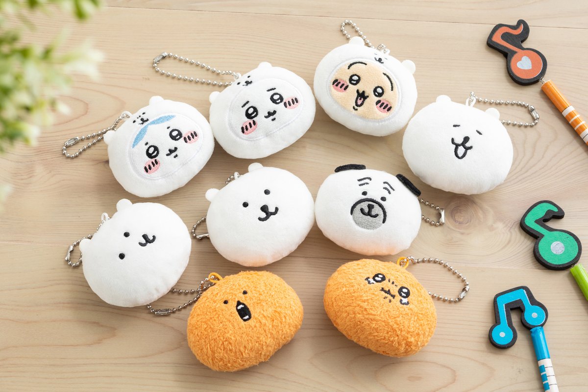 🍴新商品🍴 『鈴入りおかおマスコット（全9種）』 単品：880円(税込