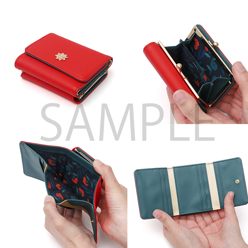 TRIGUN STAMPEDE】 ヴァッシュとウルフウッドをイメージしたミニ財布が