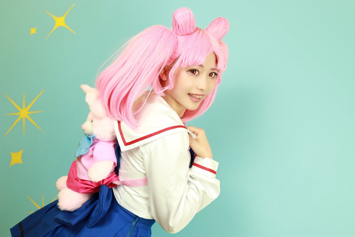 Cosplay 美少女戦士セーラームーン ちびうさ💗セーラーちびムーン
