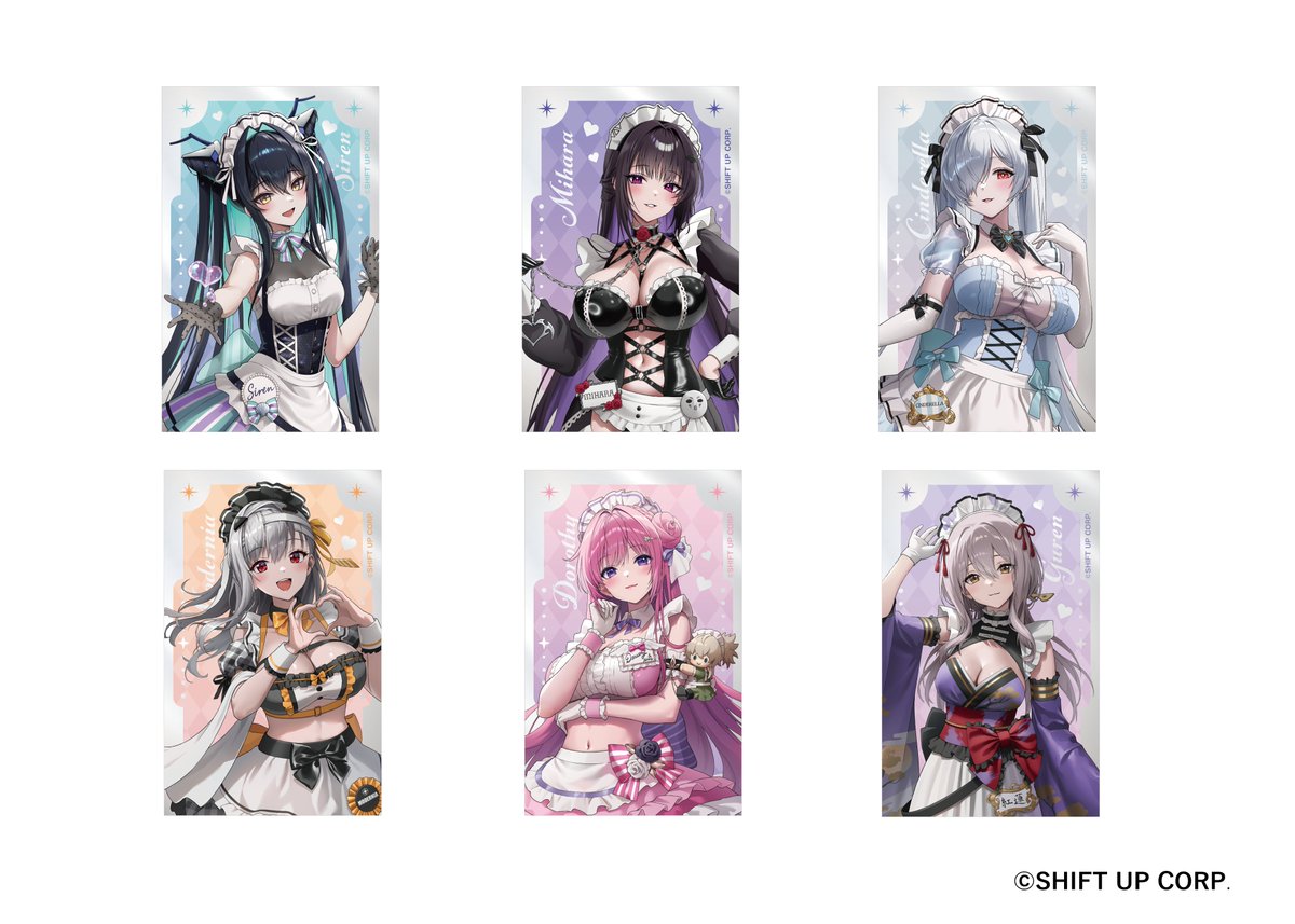 勝利の女神：NIKKE×and GALLERY』第2弾コラボカフェの オリジナル