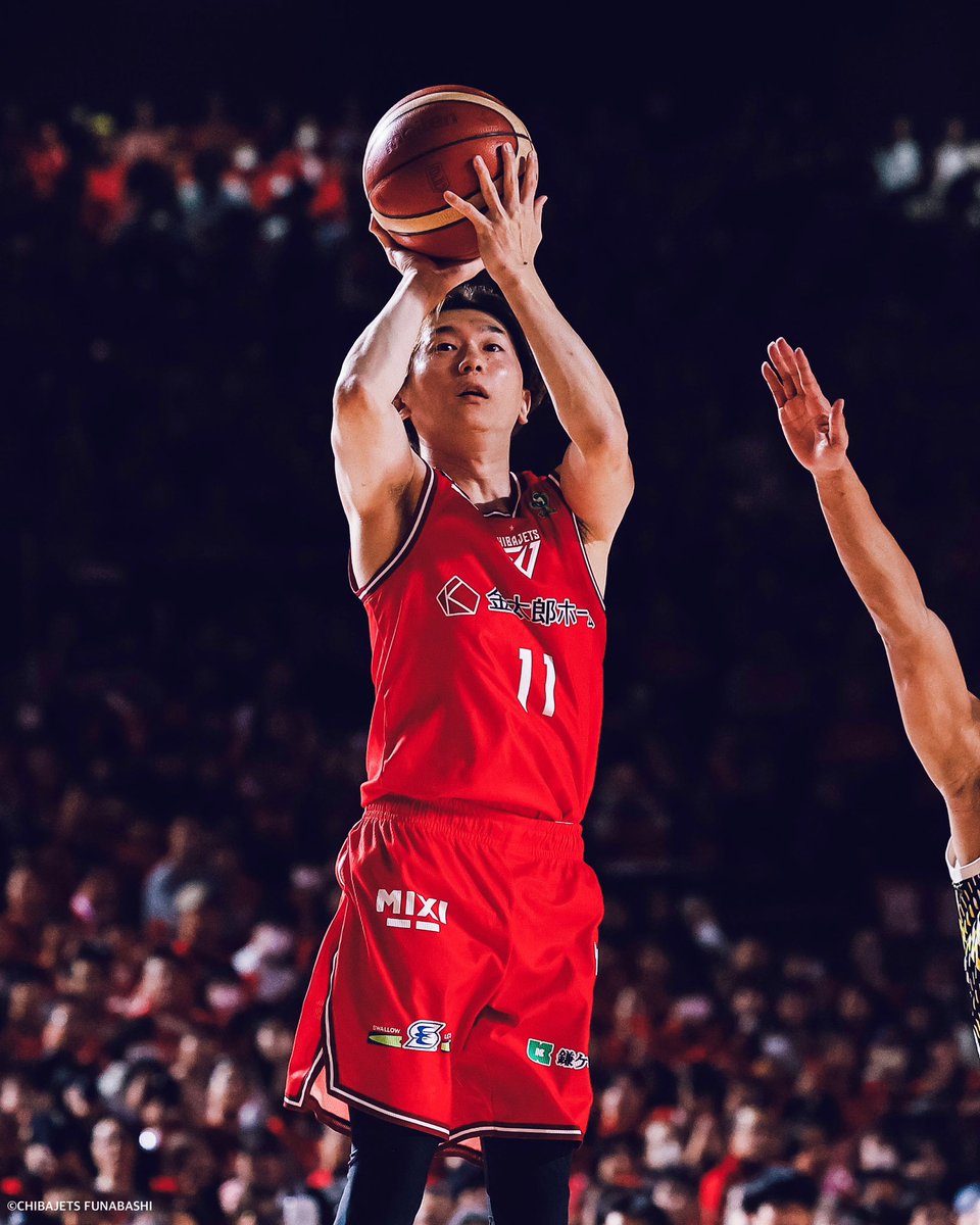 待ちわびた瞬間に心が燃えた。 #千葉ジェッツ #西村文男 #LASTRUNWAY11