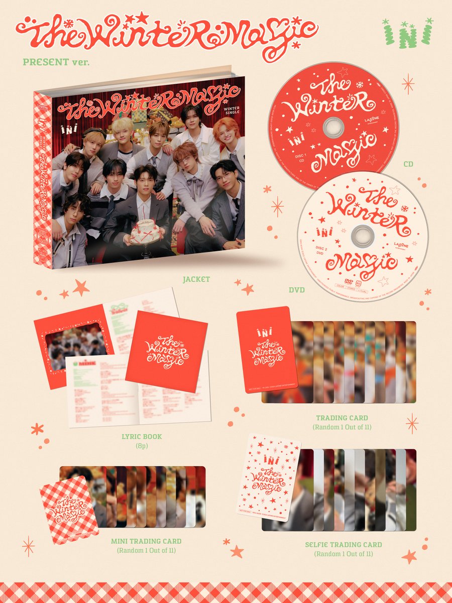 PACKSHOT ❄️:*・ﾟ INI WINTER SINGLE 