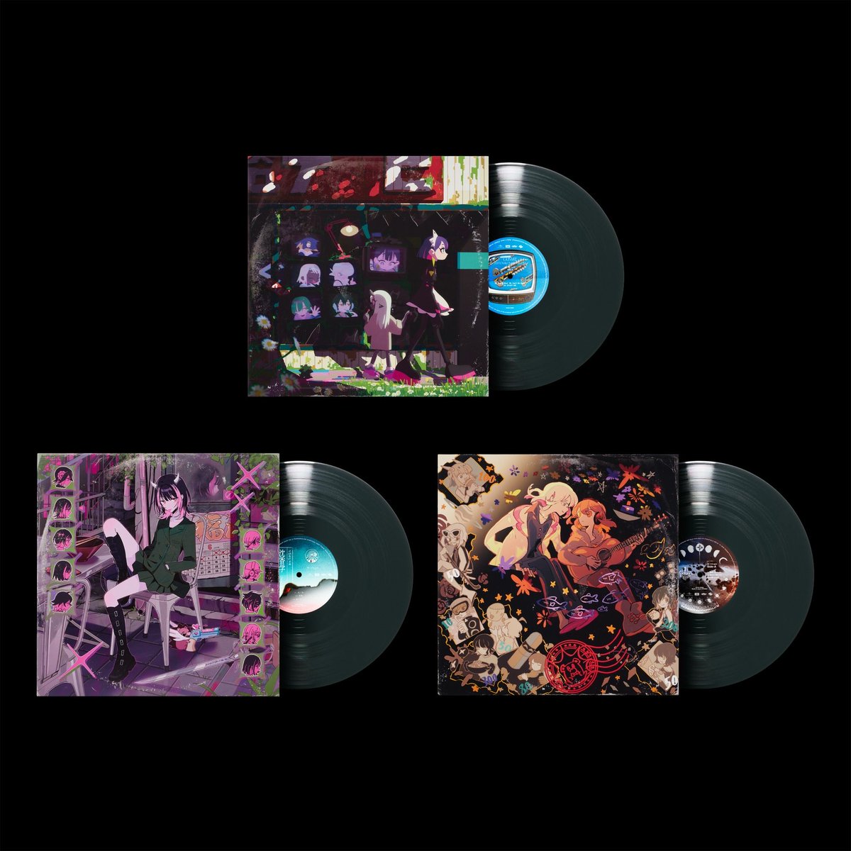 ずとまよ 潜潜話 沈香学 2枚 ずっと真夜中でいいのに。 レコード盤 アナログ