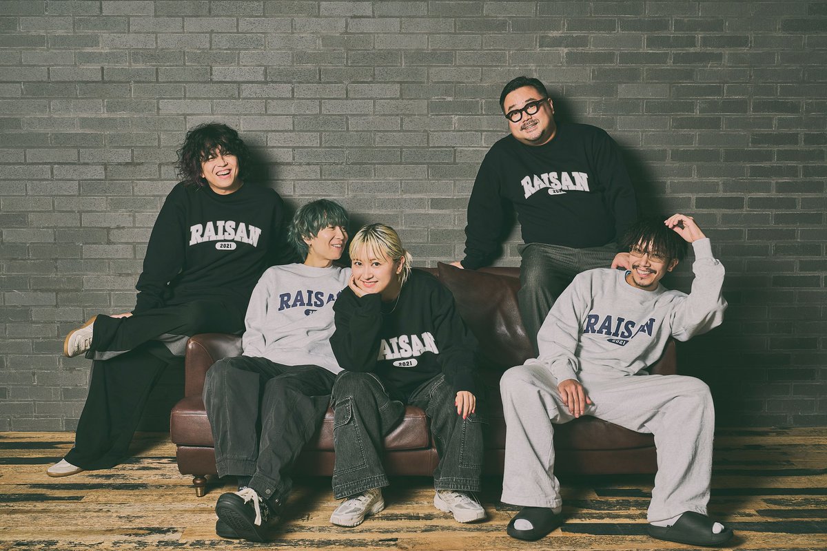 本日23:59まで！】 『RAISAN スウェット』 受注販売受付中！ 受注期間