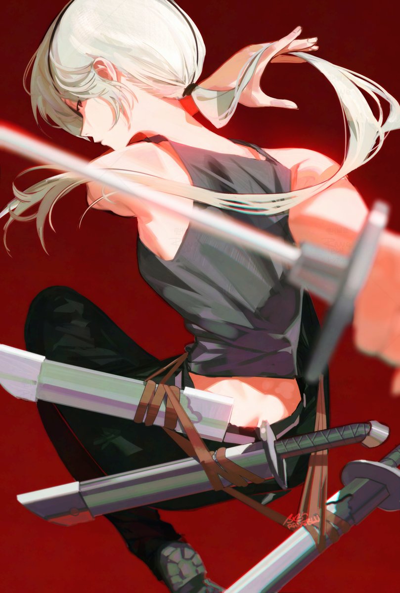 クァンシ(チェンソーマン) 「talking corpse」|raneブルーのイラスト