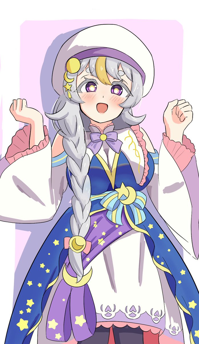 復刻来たのでミスコンミカちゃん描きました♪ ミカちゃんの中で1番