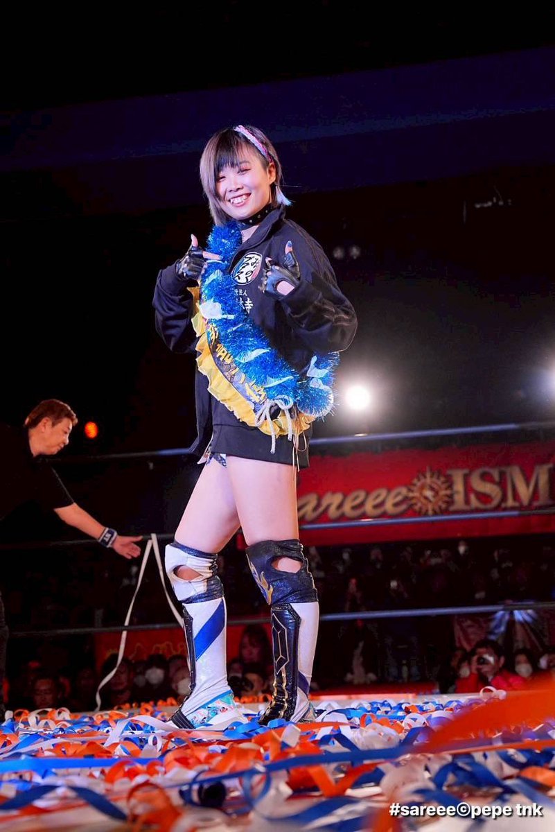うちの子が勝ちました！ #MIRAISS #みちのくプロレス #SareeeISM