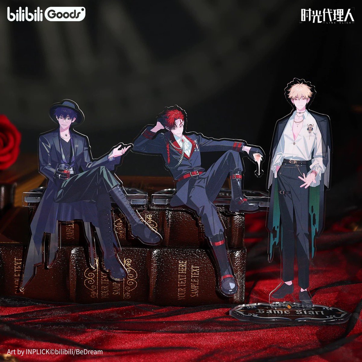 ✨新品情報 時光代理人アニメ M.O.D PAIN 劉梟/VEIN/夏斐 ぬいぐるみ