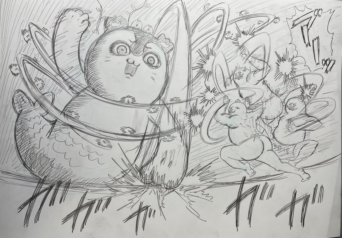 島編に夢中だった頃に描いたやつ。もう二年以上前か…