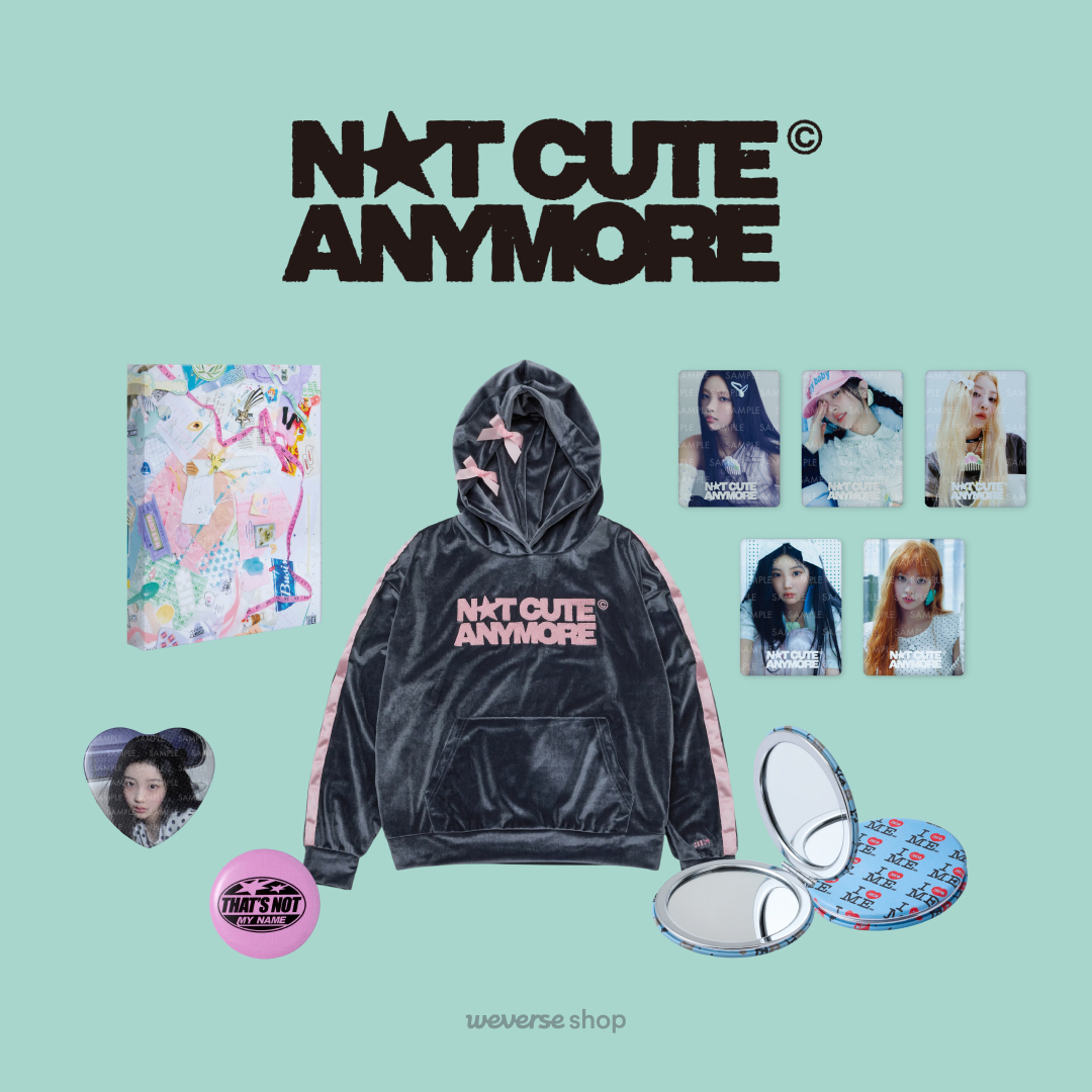 📢ILLIT 1st Single Album 'NOT CUTE ANYMORE' Official Merch. 予約