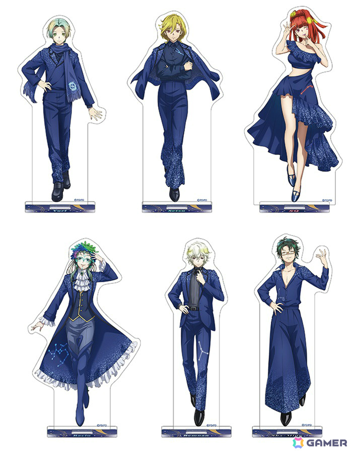 TVアニメ「グノーシア」ユーリやセツ、SQら6人が神秘的な装いに身を