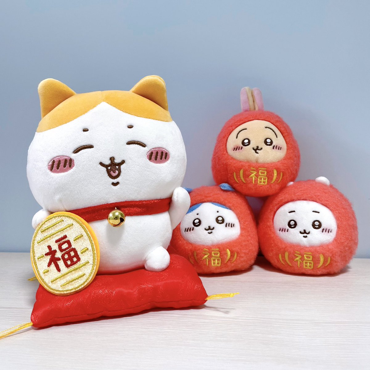 再販うれしすぎる🥹 招福ハチワレのマスコットをまだ持っていないので