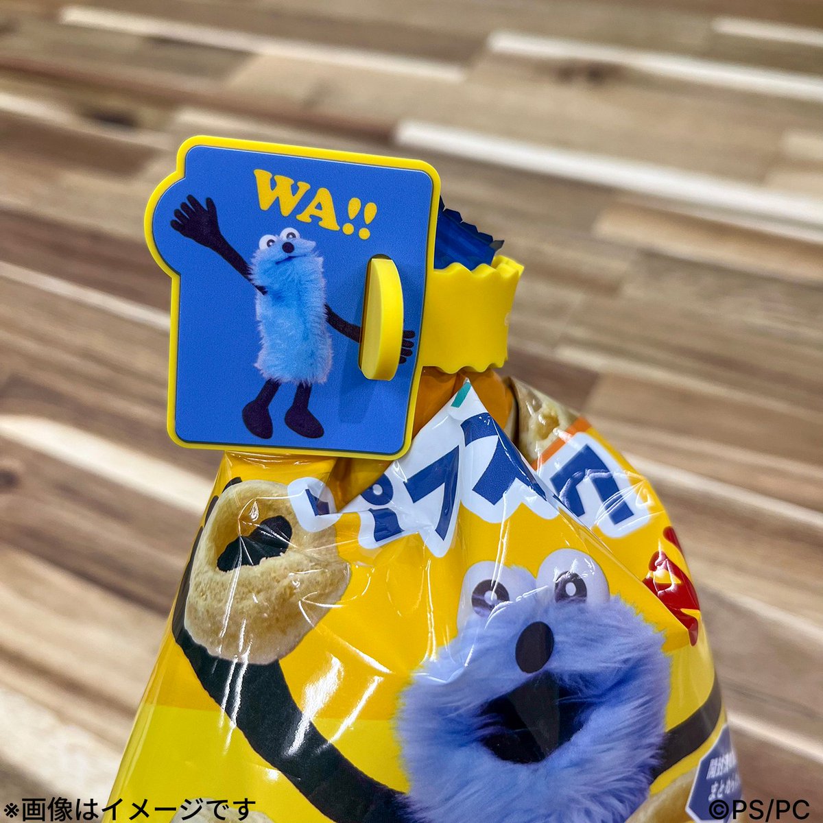 マツココ⭐パペットスンスン／ 販売中のパフスナックに1個付いてくる