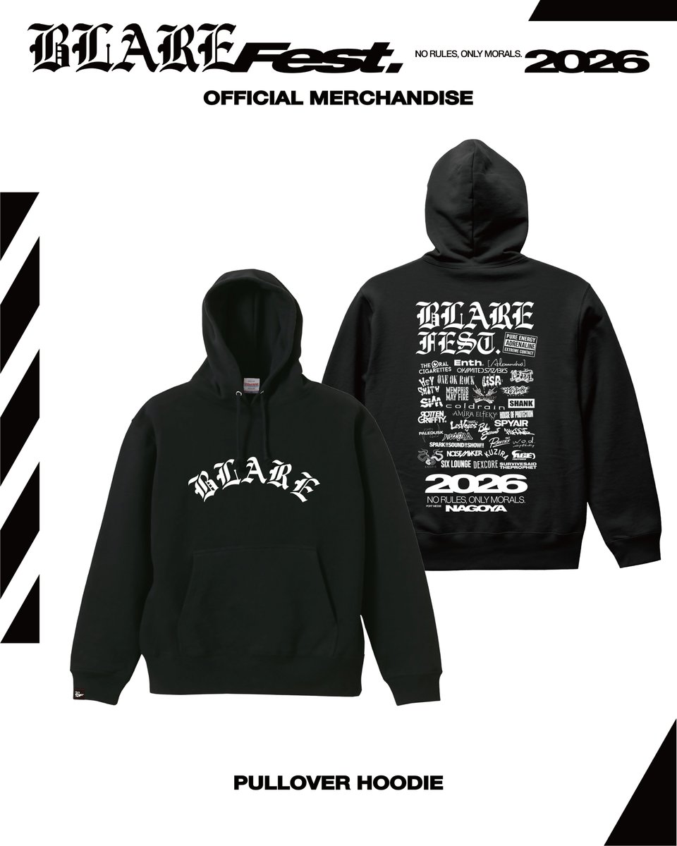 BLARE FEST. 2026】 BLARE FEST. 2026 オフィシャルグッズ公開！ 事前
