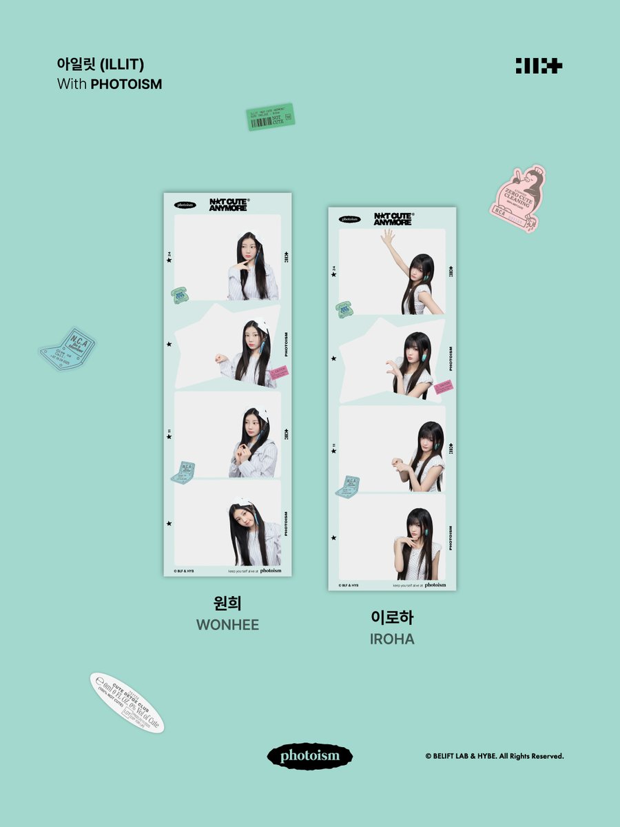 PHOTOISM with ILLIT ARTIST FRAME OPEN ! 「ILLIT」の 1st Single