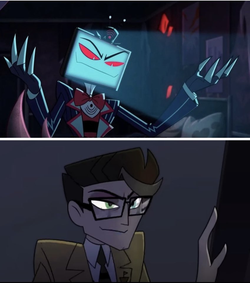 ハズビン7話の生前ヴォックス（ヴィンセント）、一見オッドアイや服装