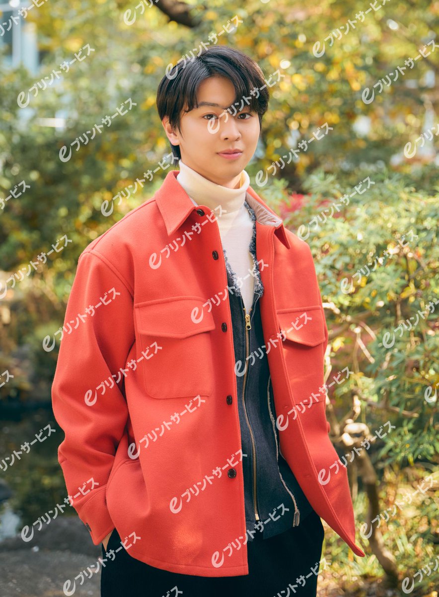 JUNON 2月号 から #藤本洸大 さんのブロマイドが #eプリントサービス