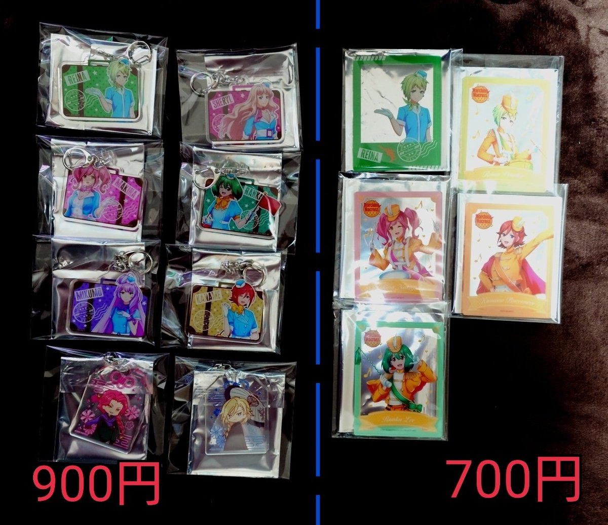 マクロスΔ 池袋デルタ学園 アクリルスタンド 全10種セット マクロスΔ