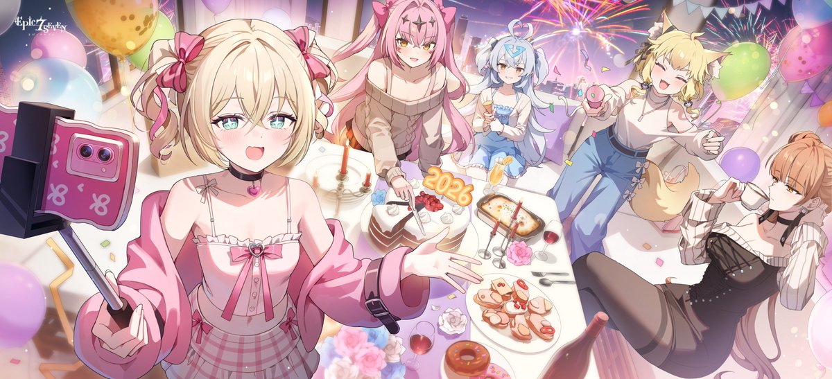 🩷継承者の皆様、新年あけましておめでとうございます！🩷 #エピックセブン