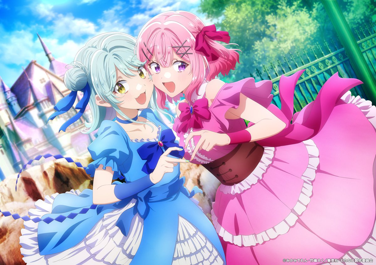 れな子と香穂のアナザーカット可愛過ぎる〜！！ #わたなれ #わたなれ