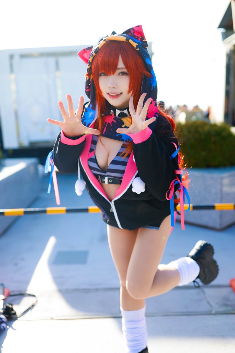 🍒✨ 猫汰つな/ぶいすぽっ！ #C107_cos #コスプレ #コミケ #ねこた