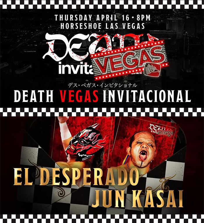 現地時間：4月16日（木）ラスベガス】 『DEATH VEGAS invitacional』第