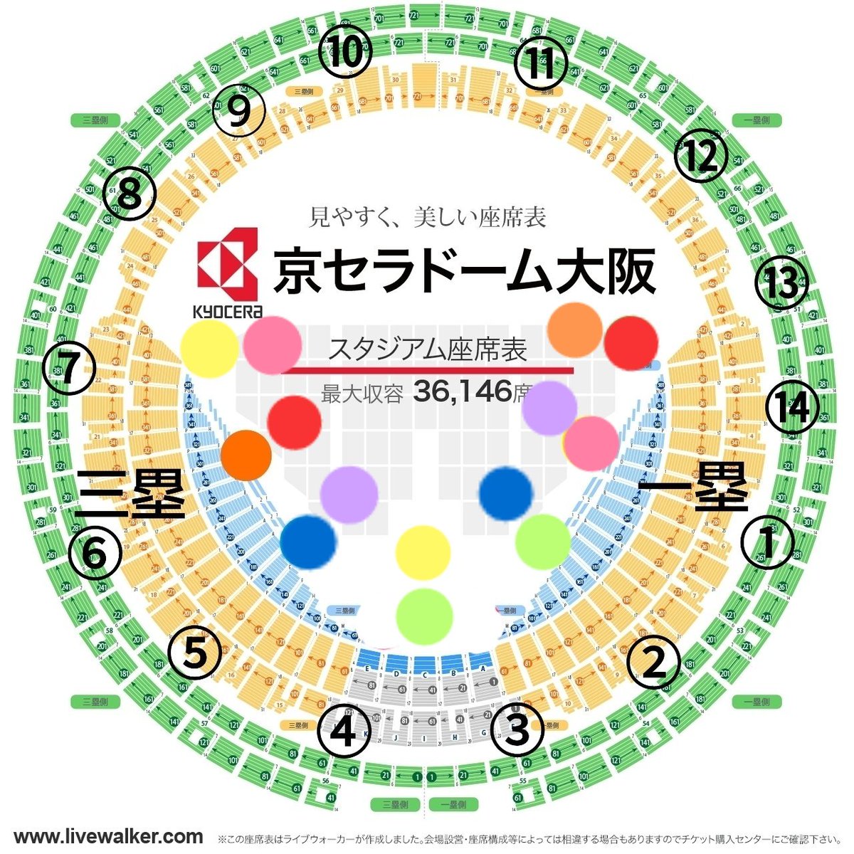 いよいよ明日からJUMPツアー最終地の大阪！京セラドーム初日のゲートが