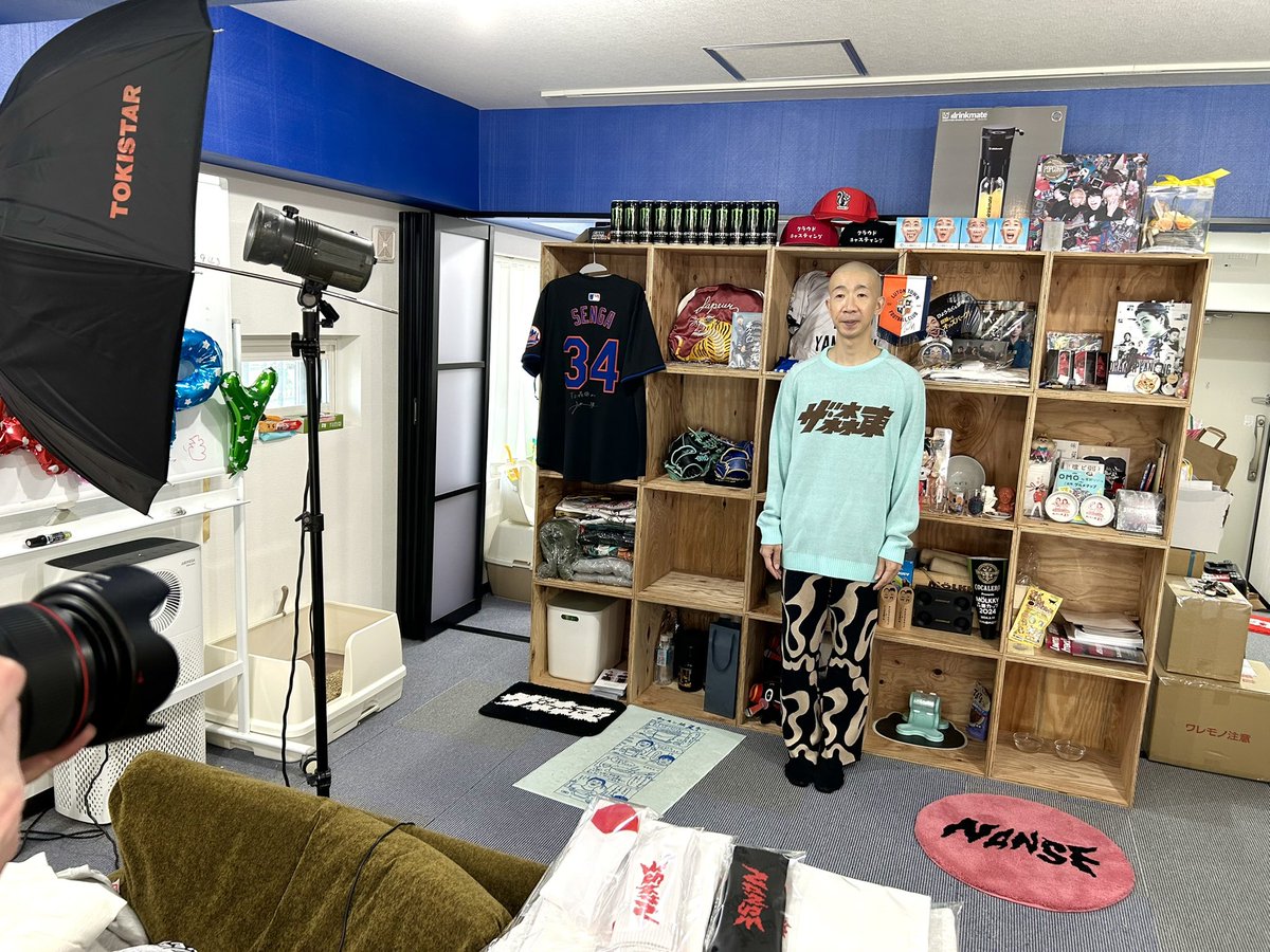 ザ・森東2026冬グッズの撮影しましたので発表お待ちください。勿論