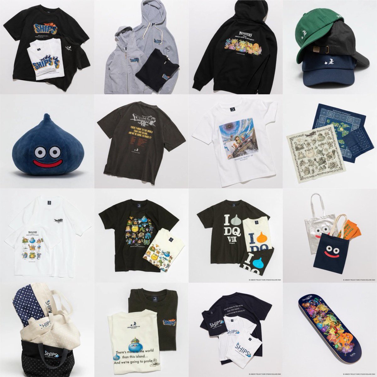 先行予約開始】SHIPS x ドラクエVII Reimagined コラボコレクションが