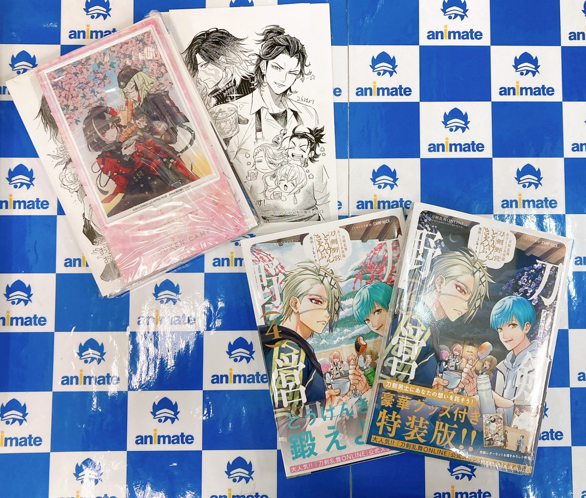 📚書籍入荷情報📚】 『＃刀剣乱舞 あうとどあ異聞 刀剣野営(4)』通常版