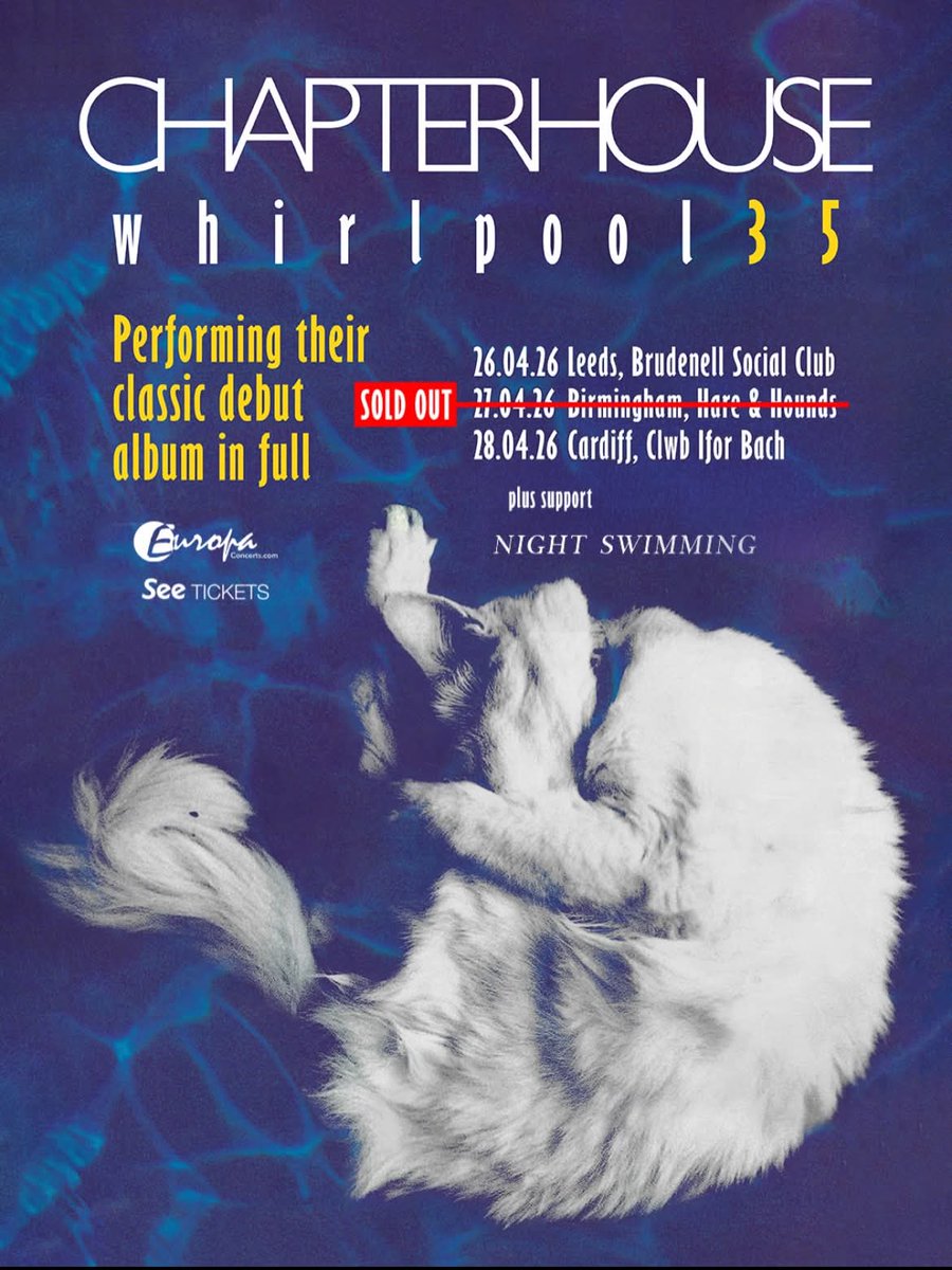 From @nightsswimming: In April, we're very excited to be joining