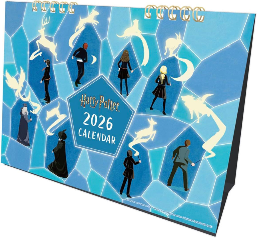 ハリーポッター 2026年カレンダー予約受付中🗓 卓上は映画の呪文の