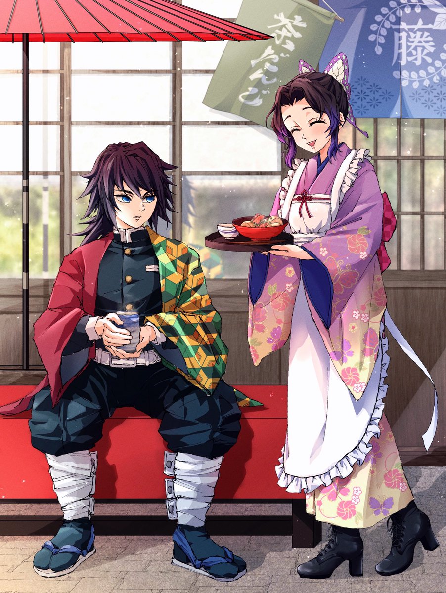 冨岡さんいつものです #鬼滅の刃 #冨岡義勇 #胡蝶しのぶ