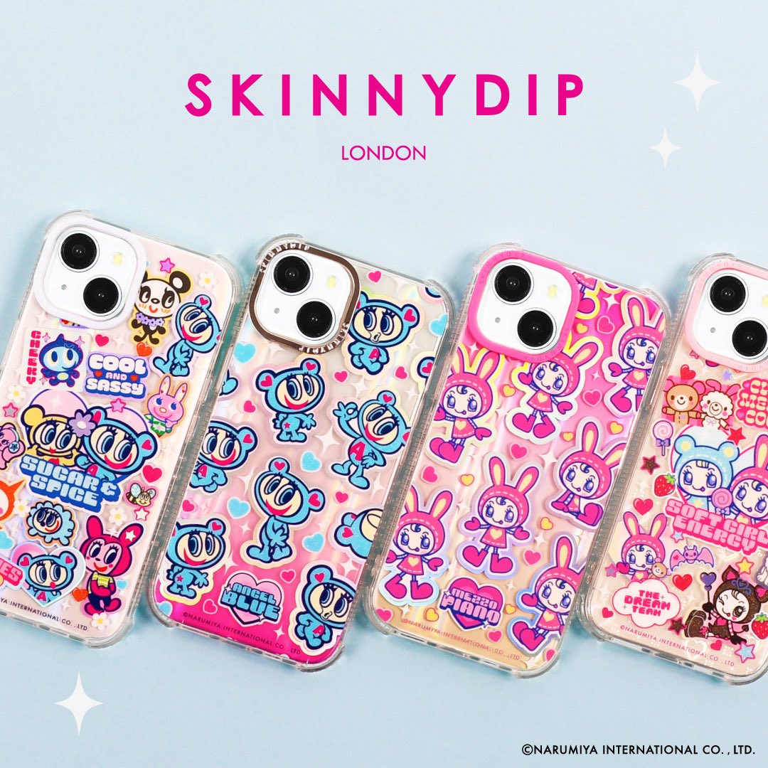 予告‼️】9/10(水) START💙🩷 SKINNYDIP × ナルミヤキャラクターズ