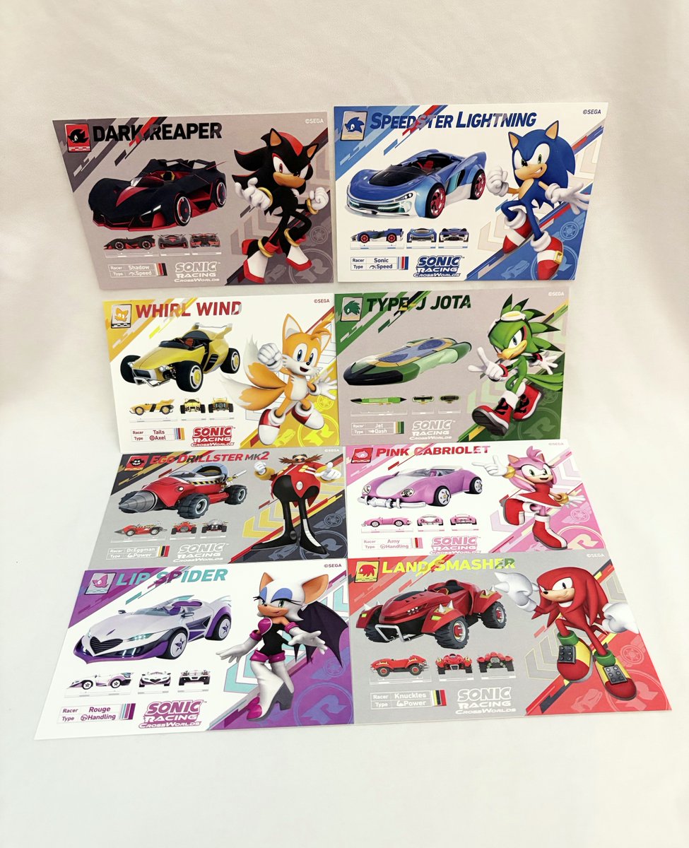 6/6】 『ソニックレーシング クロスワールド』DXパックには、掛け軸風