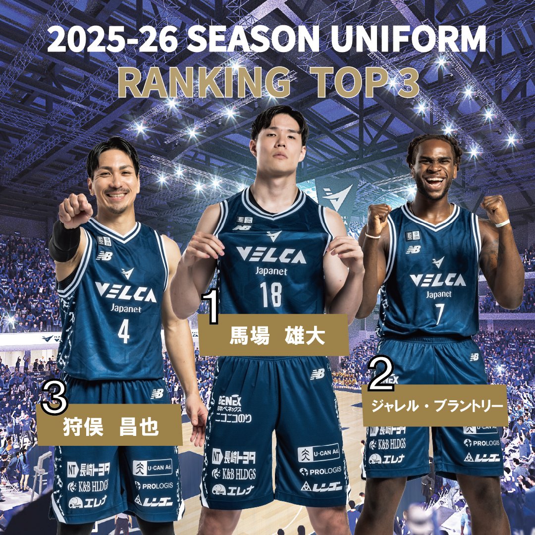 長崎ヴェルカ ユニフォーム 2024-2025 150 New Balance 長崎ヴェルカ